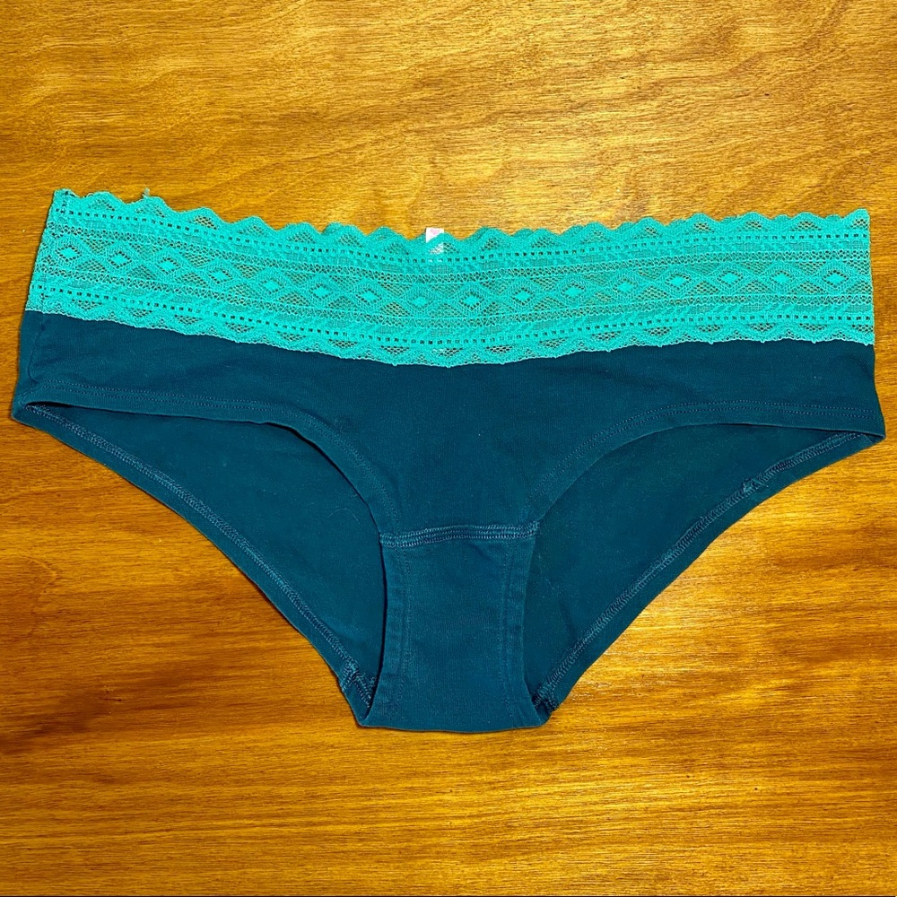 ‼️❤️‍🔥🎉LAST CHANCE-VS PINK Extra Low Rise Lace Waist Hipster Panty 🎉❤️‍🔥‼️